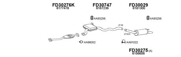 VENEPORTE 300464 Exhaust System